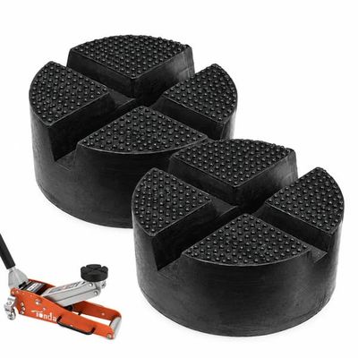 Gummiputer for jekker - Tryggere heving av bil 2-pack