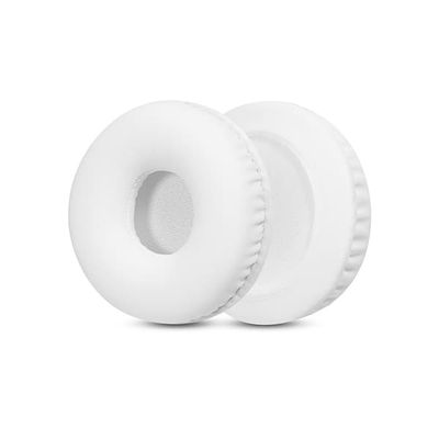 Utskiftbare øreputer for Sony WH-CH520 hodetelefoner - Isilkestoff (7CM) White