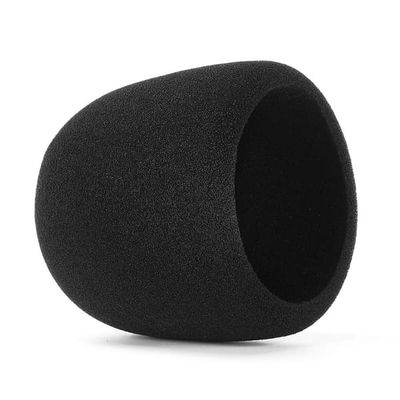 Skum vindhette pop-filter for mikrofon, kompatibel med Blue Yeti og Yeti Pro Microphone, svart - for podcasting, streaming og opptak