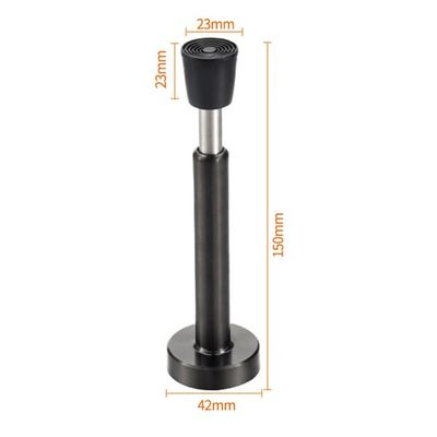 Hydraulisk dørstopp Borefrie/borealternativer Black 15 cm