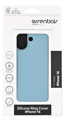 iPhone 16 Silicone Mag bakdeksel, resirkulert, grønn