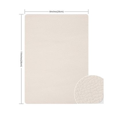 Selvklebende reparasjonslapper for stoff - 20x28 cm Beige