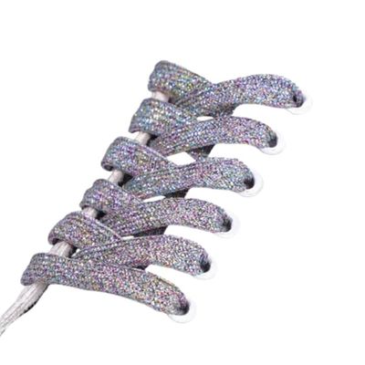 Skinnende blonder - 140 cm (1 par) MultiColor