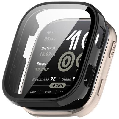 Klart PC-fodral med härdad film för Amazfit BIP 6 Black