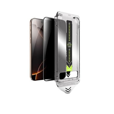 Personvernskjermbeskytter Kompatibel med iPhone 16 Pro/17 - Anti-Peep Herdet Glass