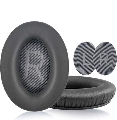 Öronkuddar för Bose QC35 I/II, QC25, QC15, QC 2 AE 2, AE 2i, AE 2w, SoundTrue, SoundLink DarkGrey