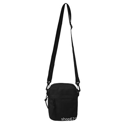 Stilfuld Nylon Crossbody Telefon Taske Black