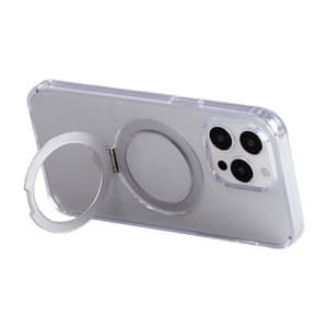 Magnetiskt skyddande telefonfodral med hållare Joyroom JR-BP004 för iPhone 15 (transparent)