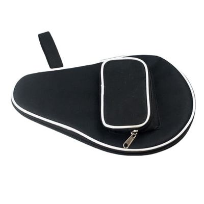 Bordtennisracketveske, bærbar bordtennisveske Black