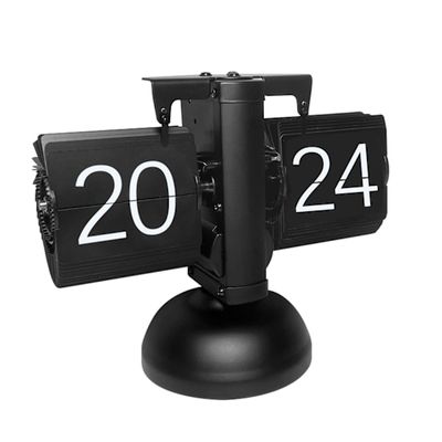 Automatisk Flip Klocka Vintage Black