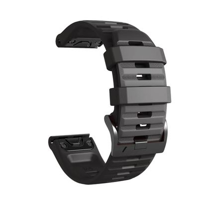 Klokkerem til Garmin Fenix / Forerunner / Approach / Quatix, svart
