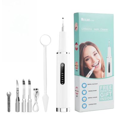 USB oppladbar dental irrigator IPX6 vanntett 6 moduser White