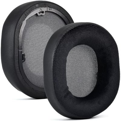 2 stk Erstatningsøreputer - PU-Lær & Plysj, kompatibel med Corsair HS55, HS55 Pro, HS65