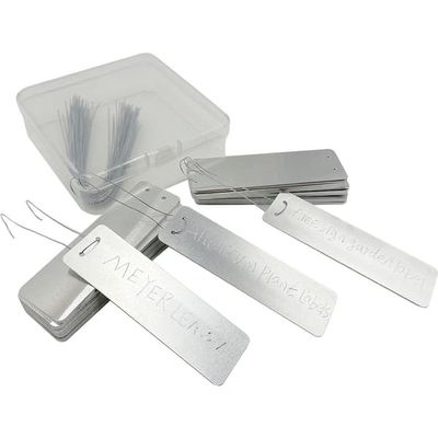 Aluminiumsetiketter for planter - 100-pakning