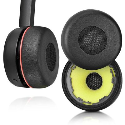 Ørepuder til Jabra Evolve 75 / 75+ / 75 UC / 75MS Black