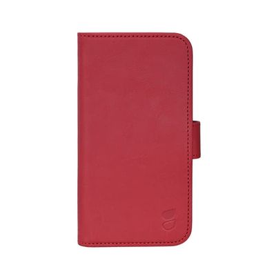 Lommebokdeksel Classic 3 Kort Mørkerød - iPhone 16e/17e