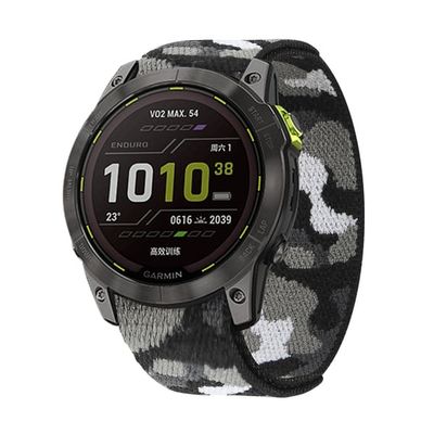 Klockarmband i nylon för Garmin Fenix 7X/7/6/5 MultiColor 22 mm