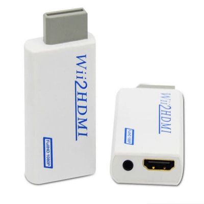 Nintendo Wii til HDMI-adapter - fuld HD 1080p White