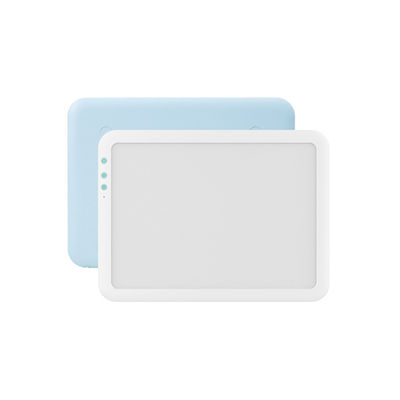 Typ-C LED spårningsljusplatta med 3500mAh batteri Blue A4