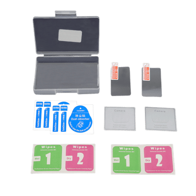 2 linsebeskyttere, 2 skjermbeskyttere for DJI OSMO Pocket 3