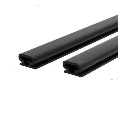 TPE dørtetningslist, 10 meter rull Black