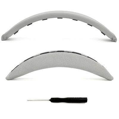 Ersättningshuvudband Kudde kompatibel med Bose QC35/QC35II/QC45/QC SE Hörlurar med Skruvmejsel Grey