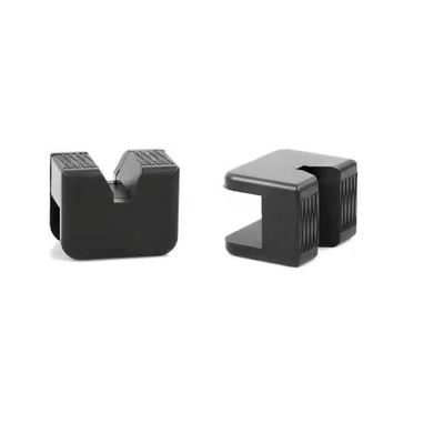 Jack gummipute Anti-slip skinneadapter Støtte Heavy Car Lift Tool Black