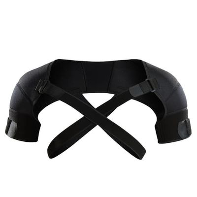 Justerbart sport dubbelt axelstöd S/M