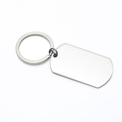 Blank tag i rustfritt stål Silver