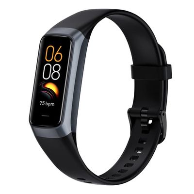 Slankt og stilfuldt smartwatch med sundhedsovervågning og tilpasning Black