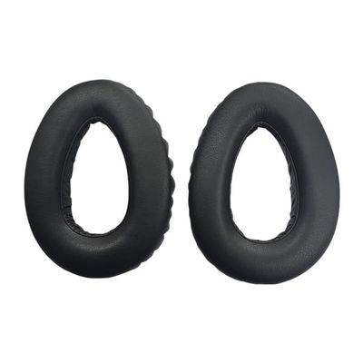 Saueskinn øreputer for Sennheiser PXC550 hodetelefoner erstatningsputer 1 par svart Black Sennheiser PXC550