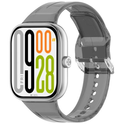 Gjennomsiktig TPU-stropp for Redmi Watch 5 og Xiaomi Band 9 Pro Black