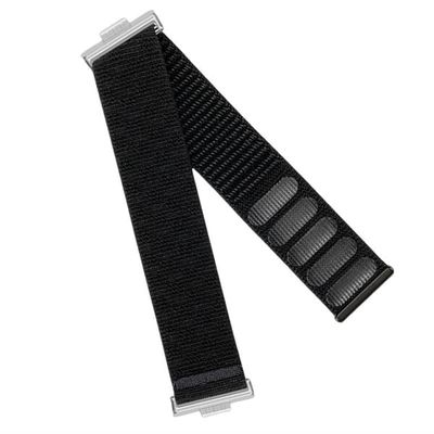Elastisk nylonløkkestropp for Huawei Watch Fit 4 Pro Black