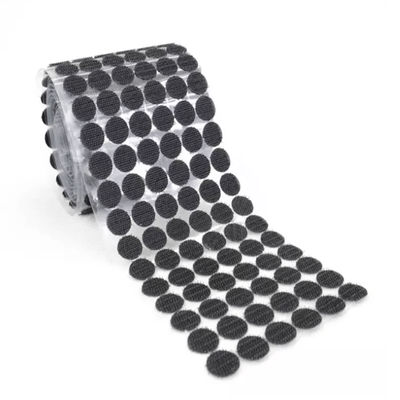 Selvklebende borrelåser (runde, 1 cm) i 500-pakning