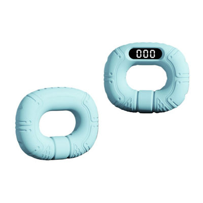 Smart Silikone Tælle Håndtræner med Bluetooth Forbindelse til Håndstyrke Træning Blue