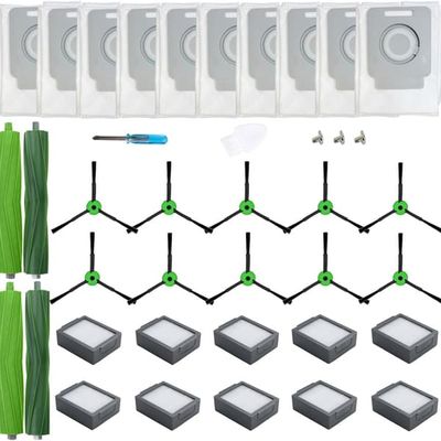 Komplett reservedelssett kompatibelt med iRobot Roomba I & J-serien