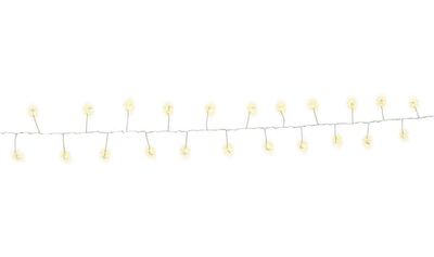 50er LED silver wire cluster ljuskedja