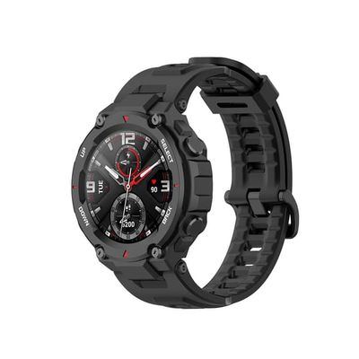 Silikon klokkerem til Amazfit T-Rex Pro Black