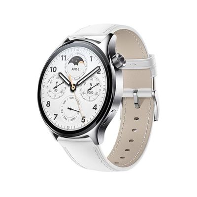 Äkta Läder Klockarmband Kompatibelt med Huawei GT3 Pro Smartwatch - 20/22mm White 20 mm