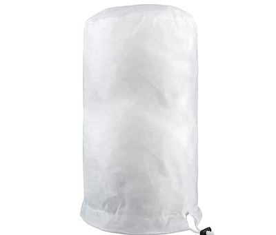 Anti-frost betræk plantebeskyttelse med lynlås og snøre White 120 cm / 180 cm