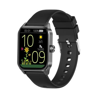 Smartklocka med Bluetooth & Hälsoövervakning Black