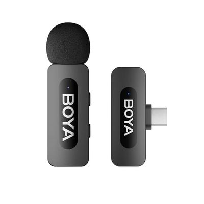 Mikrofon By-V10 V2.0 Mini USB-C Trådløs 2,4 GHz