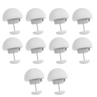 Sopp Dynetrekk Klemmer - 10 Sett, Sklisikre Dynefester, Gjenbrukbare Lakenholdere