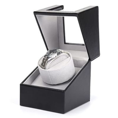 Automatisk Watch Winder Box för Single Watch - Svart W125B