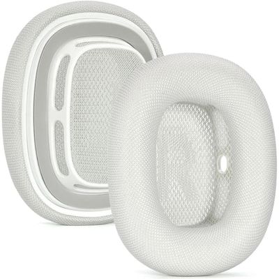 Ørepuder til AirPods Max - Apple Fabric & Silikone Silver