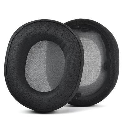 2 stk Svarte Mesh Øreputer Erstatning Kompatibel med Corsair HS55, HS55 PRO, HS65 Gaming Headsett