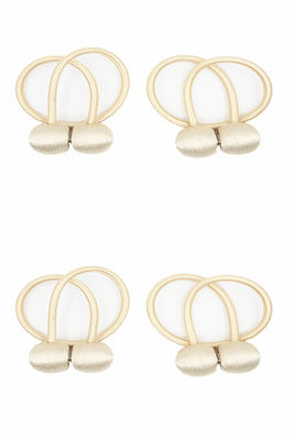 Magnetisk gardinholder Guld 2-pak 4-pack