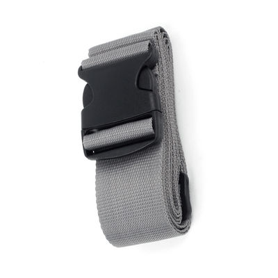 Justerbar bagasjestropp med spenne - 2 stk Grey