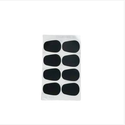 Saksofon Munnstykke Beskyttelsesputer - 0.8mm Oval, 8 stk/sett (2 stk) Black