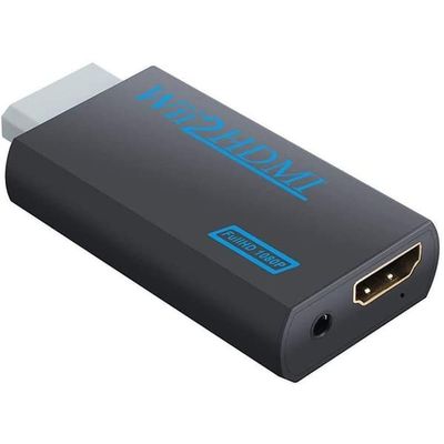 Nintendo Wii til HDMI-adapter - fuld HD 1080p Black